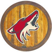 Arizona Coyotes: "Faux" Barrel Top Sign, NHARIZ-240-01