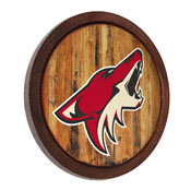 Arizona Coyotes: "Faux" Barrel Top Sign, NHARIZ-240-01