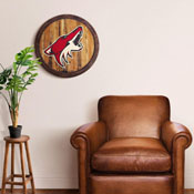 Arizona Coyotes: "Faux" Barrel Top Sign, NHARIZ-240-01