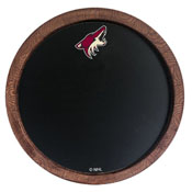 Arizona Coyotes: Chalkbaord "Faux" Barrel Top Sign, NHARIZ-630-01