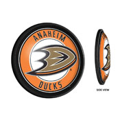 Anaheim Ducks: Round Slimline Illuminated Wall Sign, NHANAH-130-01