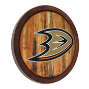 Anaheim Ducks: "Faux" Barrel Top Sign, NHANAH-240-01