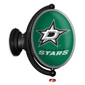 Dallas Stars: Original Oval Illuminated Rotating Wall Sign, NHDALS-125-01