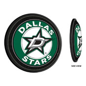Dallas Stars: Round Slimline Illuminated Wall Sign, NHDALS-130-01
