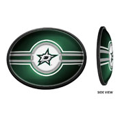 Dallas Stars: Oval Slimline Illuminated Wall Sign, NHDALS-140-01
