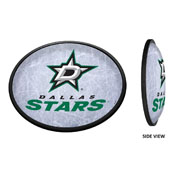 Dallas Stars: Ice Rink - Oval Slimline Illuminated Wall Sign, NHDALS-140-02