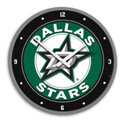 Dallas Stars: Modern Disc Wall Clock, NHDALS-510-01