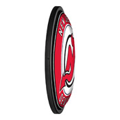 New Jersey Devils: Round Slimline Illuminated Wall Sign, NHNJDV-130-01