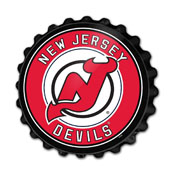 New Jersey Devils: Bottle Cap Wall Sign, NHNJDV-210-01