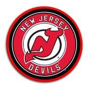 New Jersey Devils: Modern Disc Wall Sign, NHNJDV-230-01