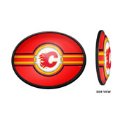 Calgary Flames: Oval Slimline Illuminated Wall Sign, NHCALG-140-01