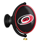 Carolina Hurricanes: Original Oval Illuminated Rotating Wall Sign, NHCARH-125-01