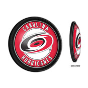 Carolina Hurricanes: Round Slimline Illuminated Wall Sign, NHCARH-130-01