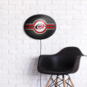 Carolina Hurricanes: Oval Slimline Illuminated Wall Sign, NHCARH-140-01