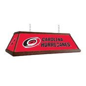 Carolina Hurricanes: Premium Wood Pool Table Light, NHCARH-330-01