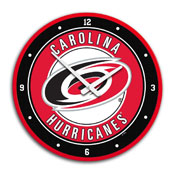 Carolina Hurricanes: Modern Disc Wall Clock, NHCARH-510-01