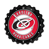 Carolina Hurricanes: Bottle Cap Wall Clock, NHCARH-540-01