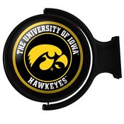 University of Iowa Hawkeyes Rotating Illuminated Team Spirit Wall Sign-Round