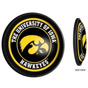 University of Iowa Hawkeyes Slimline Illuminated Team Spirit Wall Sign-Round