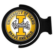 University of Idaho Vandals Rotating Illuminated Team Spirit Wall Sign-Round