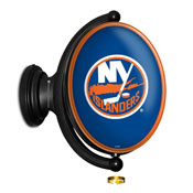 New York Islanders: Original Oval Illuminated Rotating Wall Sign, NHNYIS-125-01