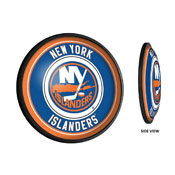 New York Islanders: Round Slimline Illuminated Wall Sign, NHNYIS-130-01