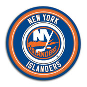 New York Islanders: Modern Disc Wall Sign, NHNYIS-230-01