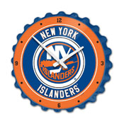 New York Islanders: Bottle Cap Wall Clock, NHNYIS-540-01