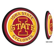 ISU Iowa State Cyclones Slimline Illuminated Team Spirit Wall Sign-Round