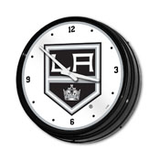 Los Angeles Kings: Illuminated Retro Diner Wall Clock, NHLAKG-550-01