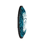 Bassmaster: Oval Slimline Lighted Wall Sign, LIBASS-140-01
