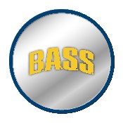 Bassmaster: B.A.S.S. - Modern Disc Mirrored Wall Sign, FNB-LIBASS-235-02A