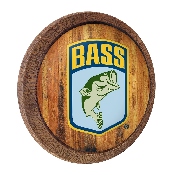 Bassmaster: "Faux" Barrel Top Sign, LIBASS-240-01