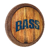 Bassmaster: B.A.S.S. - Weathered "Faux" Barrel Top Sign, LIBASS-240-06