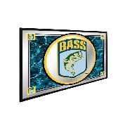 Bassmaster: On the Water - Framed Mirrored Wall Sign - 27"L x 19"W x .5"D, LIBASS-265-03