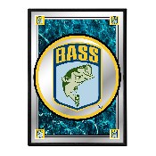 Bassmaster: On the Water - Framed Mirrored Wall Sign, LIBASS-275-02