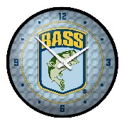 Bassmaster: Modern Disc Wall Clock, FNB-LIBASS-510-01A