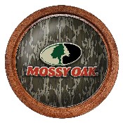 Mossy Oak - Bottomland: Round Slimline Lighted Wall Sign, LIMOSS-160-03