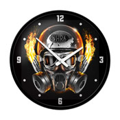 NHRA: Gas Mask - Modern Disc Wall Clock, LINHRA-510-06