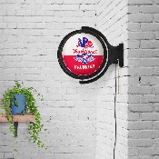 VP Racing Fuels: Traditional / Classic - Original Round Rotating Lighted Wall Sign, FNB-LIVPRF-115-02A