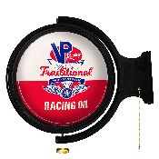 VP Racing Fuels: Traditional / Classic - Original Round Rotating Lighted Wall Sign, FNB-LIVPRF-115-02A