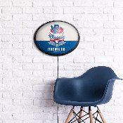 VP Racing Fuels: Taditional / Classic - Oval Slimline Lighted Wall Sign, FNB-LIVPRF-140-01A