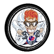 VP Racing Fuels: Mad Scientist - Modern Disc Wall Sign, LIVPRF-230-04