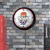 VP Racing Fuels: Mad Scientist - Retro Lighted Wall Clock, LIVPRF-550-03