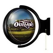 World of Outlaws: Under the Light - Round Rotating Lighted Wall Sign, LIWOOR-115-02