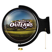 World of Outlaws: Under the Light - Round Rotating Lighted Wall Sign, LIWOOR-115-02