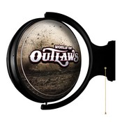 World of Outlaws: Dirt Track - Round Rotating Lighted Wall Sign, LIWOOR-115-03