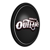 World of Outlaws: Round Slimline Lighted Wall Sign, LIWOOR-130-01