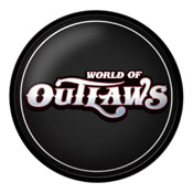 World of Outlaws: Modern Disc Wall Sign, LIWOOR-230-01