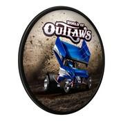 World of Outlaws: Dirt Track - Modern Disc Wall Sign, LIWOOR-230-04